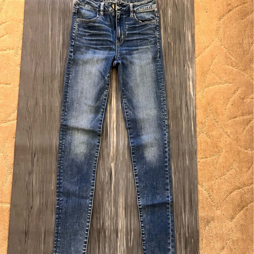 American Eagle Super Stretch X Skinny Jeans – Size 0 Long